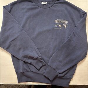 Pink Floyd Dark Blue Crewneck Sweatshirt Size Small NWT